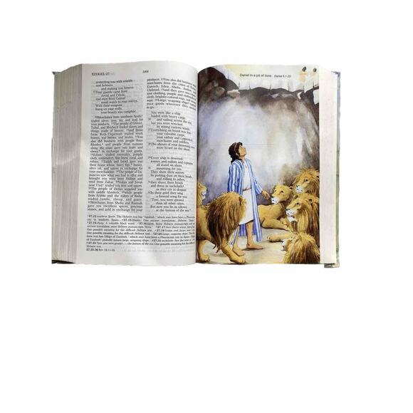 Holy Bible Children's Illustrated Edition Contemporary English Version- Used - Picture 5 of 8